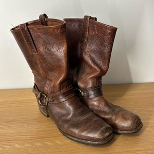 Frye vintage western boots pull on